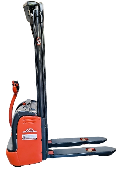 Stacker LINDE elétrico L12 - Empilhadores Multimarca